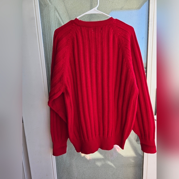 Vintage man knitted wool sweater from the year 80 and 90 - Picture 5 of 12